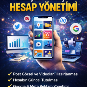 Aylık Sosyal Medya Hesap Yönetimi